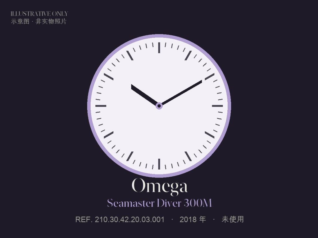 Omega Seamaster Diver 300M（示意图）